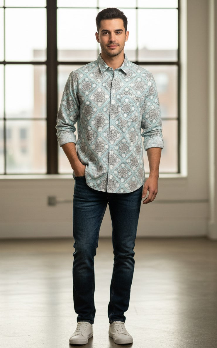 Men's Printed Shirt