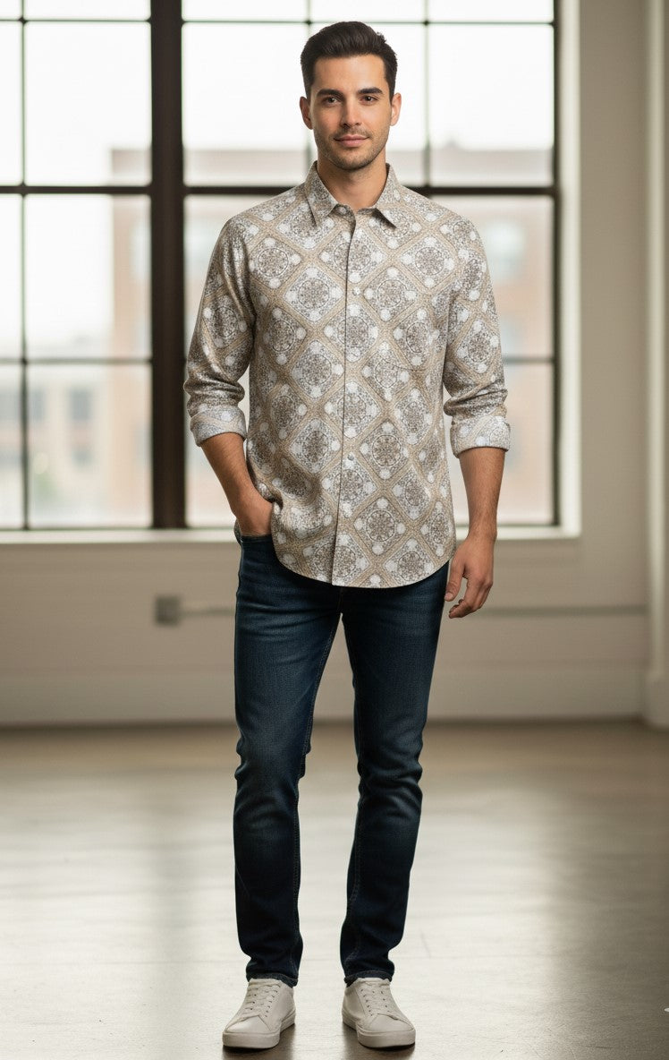 Men's Printed Shirt