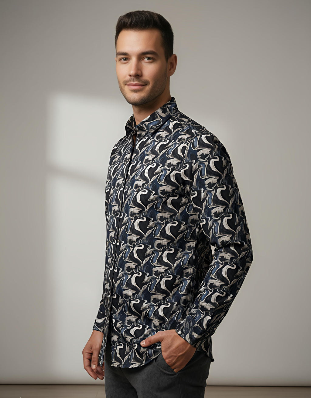 Men's Printed Shirt