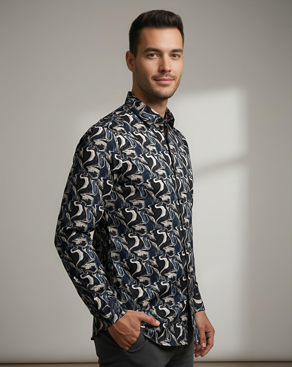 Men's Printed Shirt